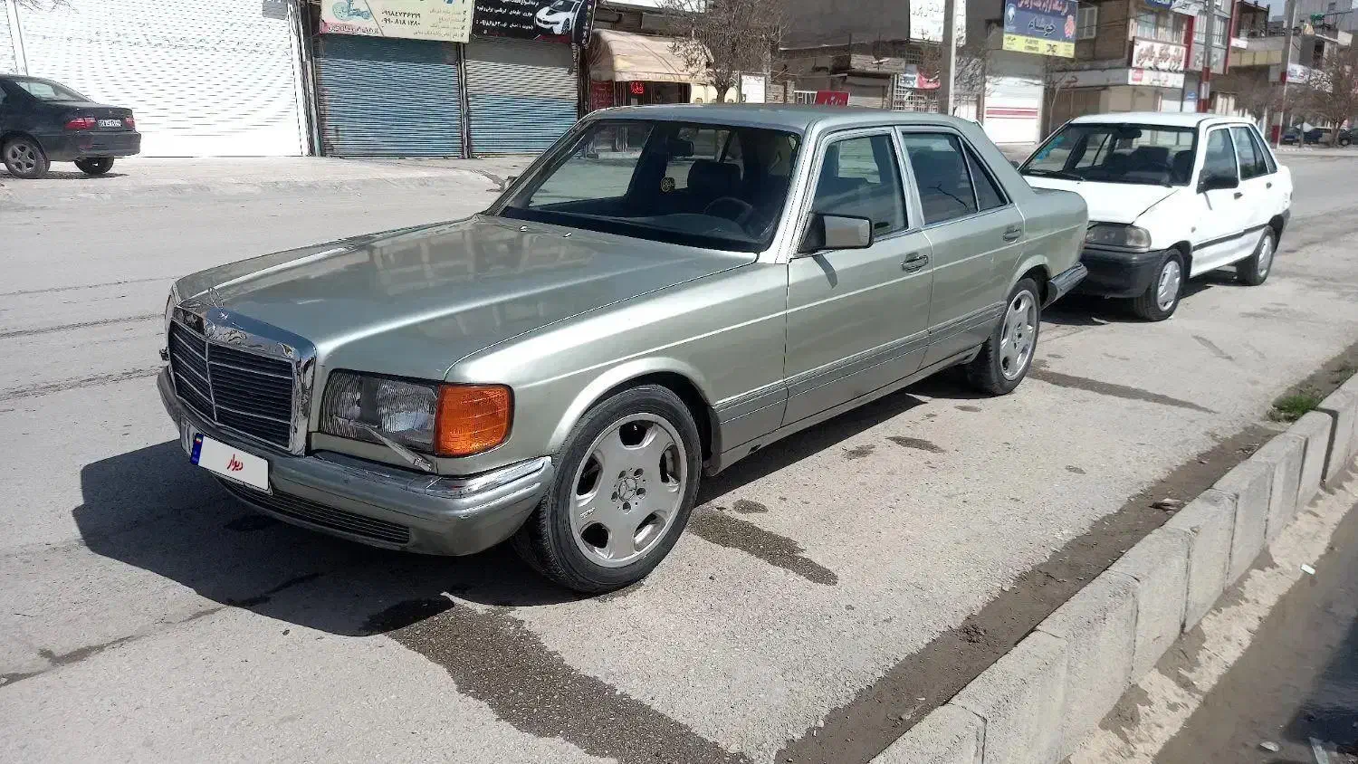 بنز اتومات ۱۲۶ معاوضه|خودرو کلاسیک|کرج, خلج آباد|دیوار