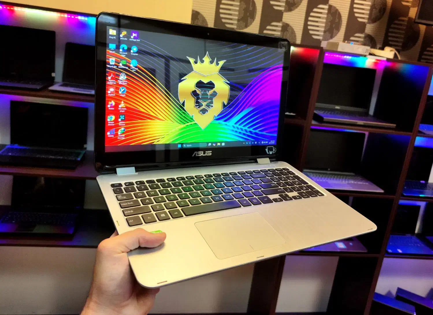 ایسوس 15.6 تبلت شو i7 گرافیکدار فول آپشن همه کاره|رایانه همراه|تهران, بلوار کشاورز|دیوار