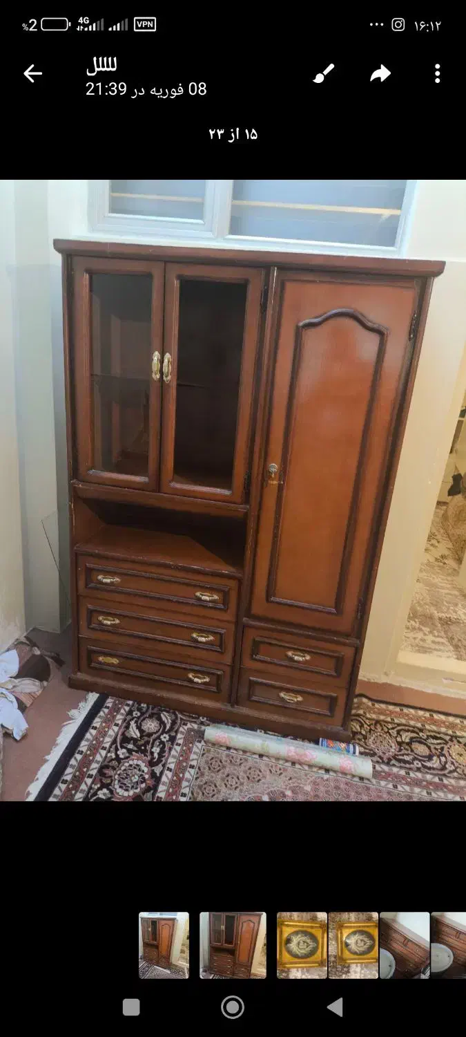 کمد لباس|کتابخانه، شلف، قفسه‌های دیواری|تبریز, |دیوار