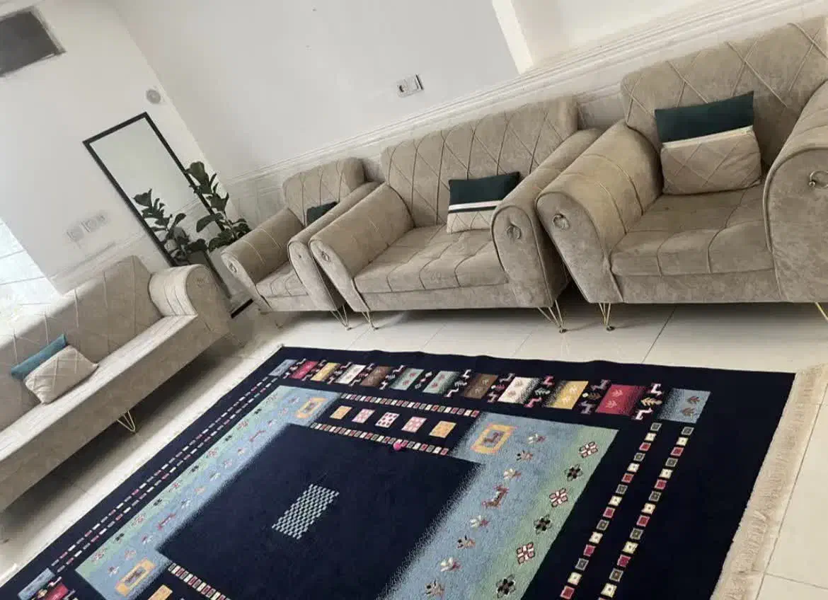 مبل ۷نفره|مبلمان خانگی و میز عسلی|پیشوا, |دیوار