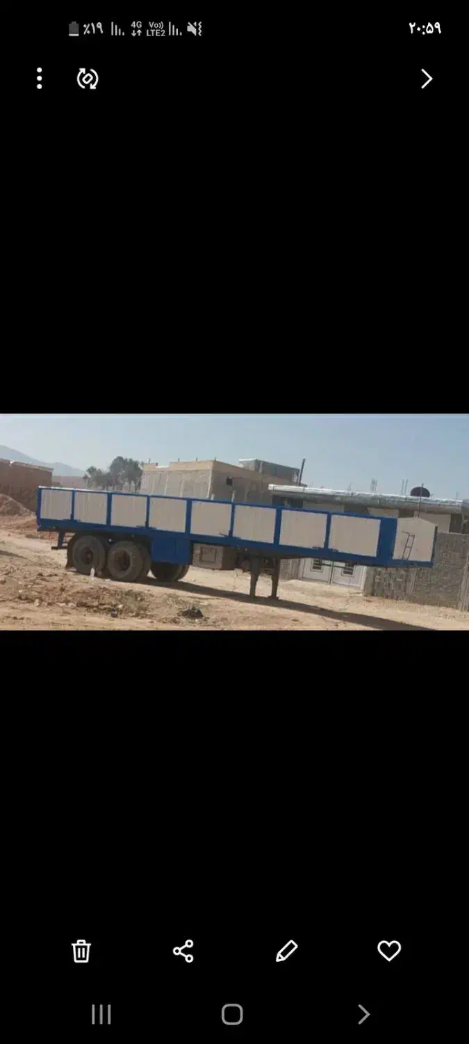 لبه دو محور تریلی|خودرو سنگین|نسیمشهر, |دیوار