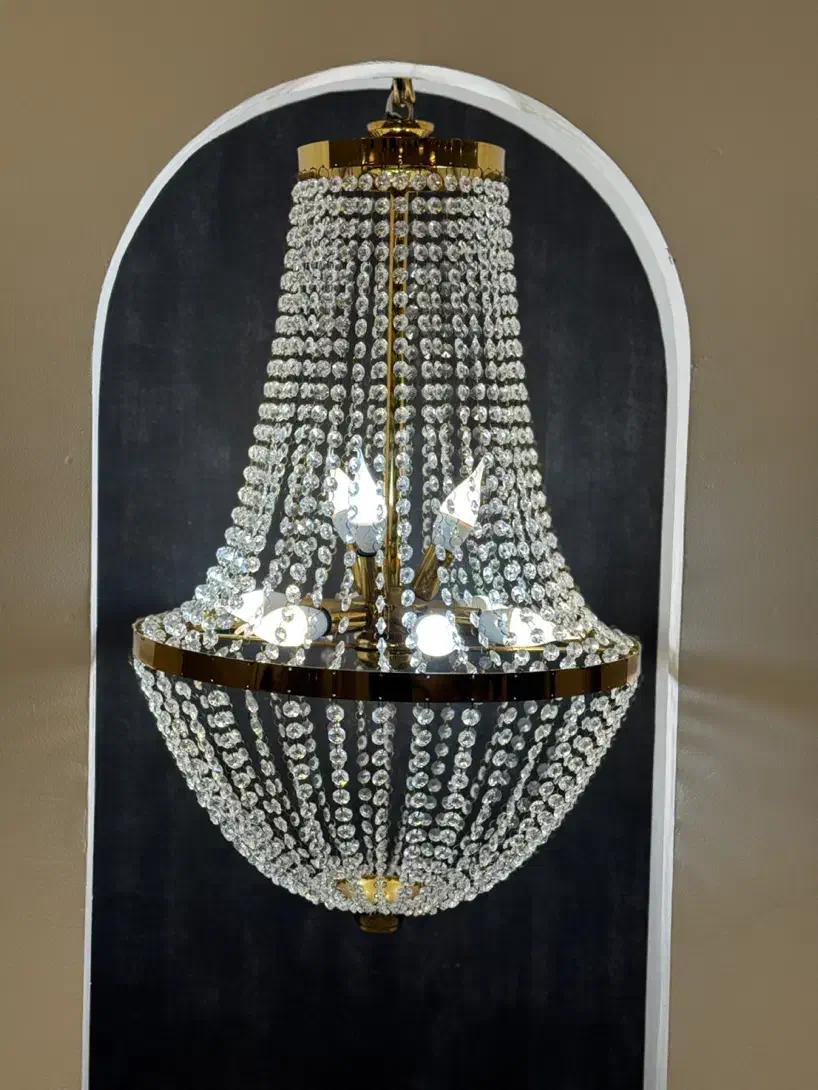 لوسترگلابی|لوستر و چراغ آویز|صومعهسرا, |دیوار