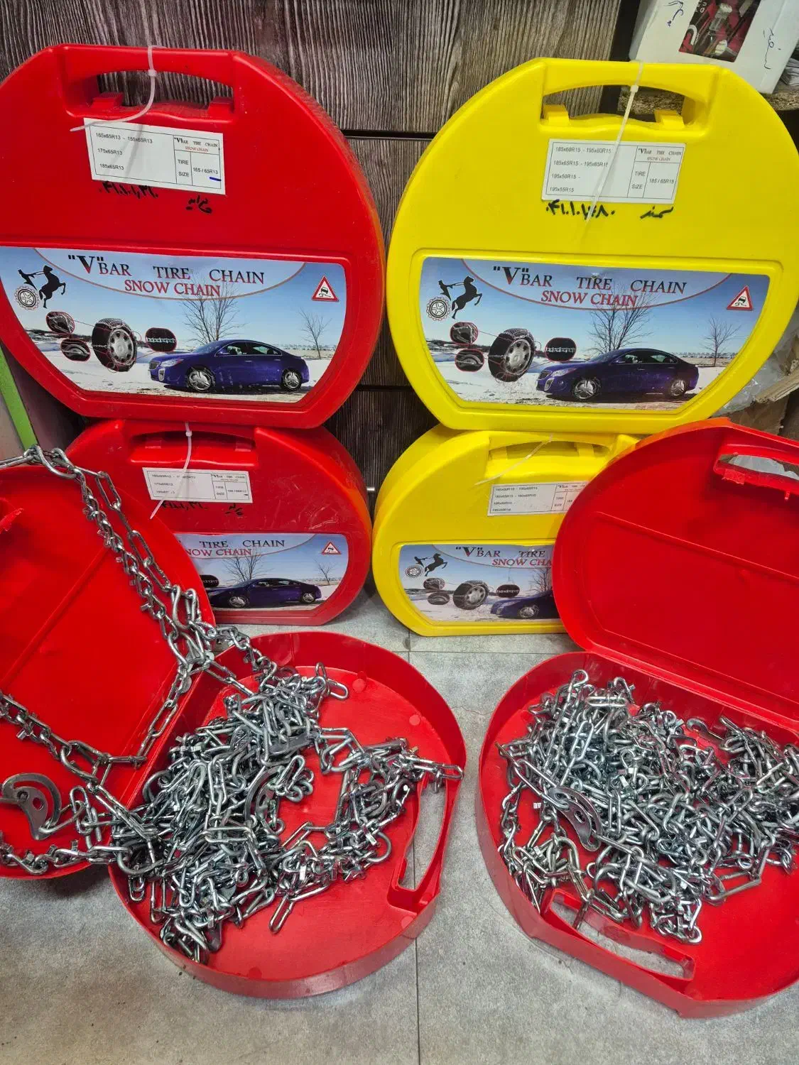 زنجیر چرخ نو مناسب پراید تا سمند|قطعات یدکی و لوازم جانبی|پرند, فاز ۶|دیوار