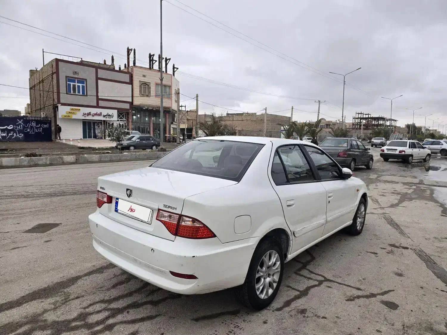 سمند سورن مدل۹۶|خودرو سواری و وانت|زاهدان, |دیوار