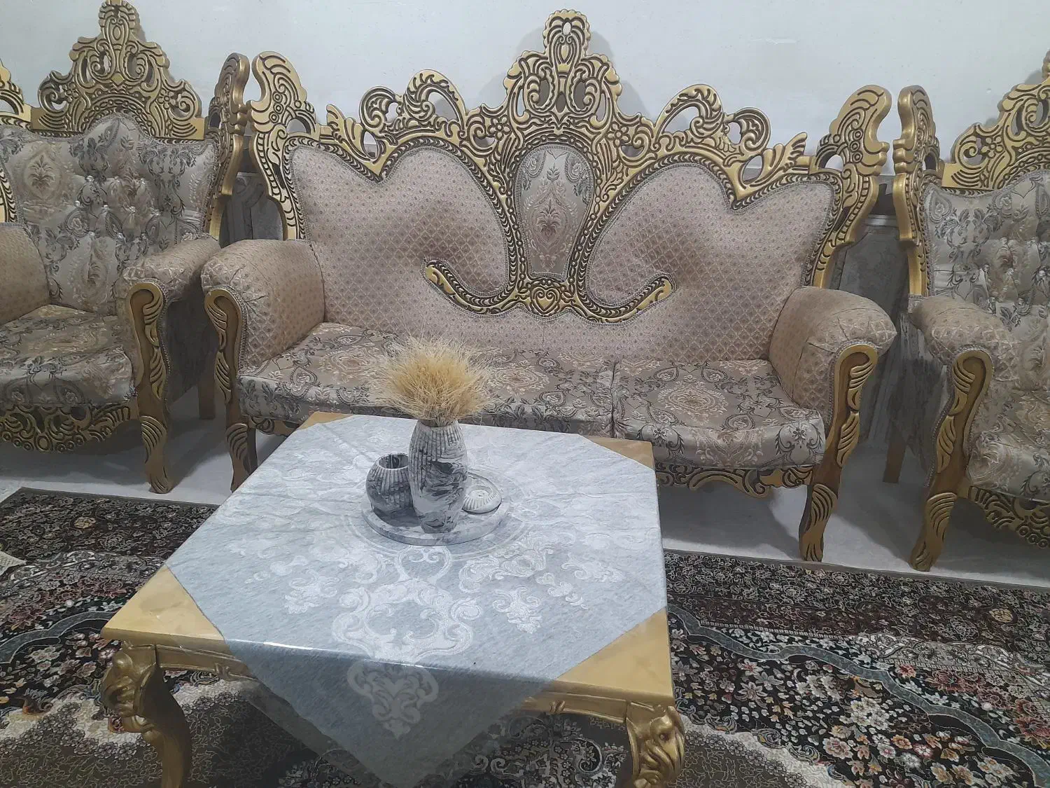 مبل سلطنتی|مبلمان خانگی و میز عسلی|خرمشهر, |دیوار