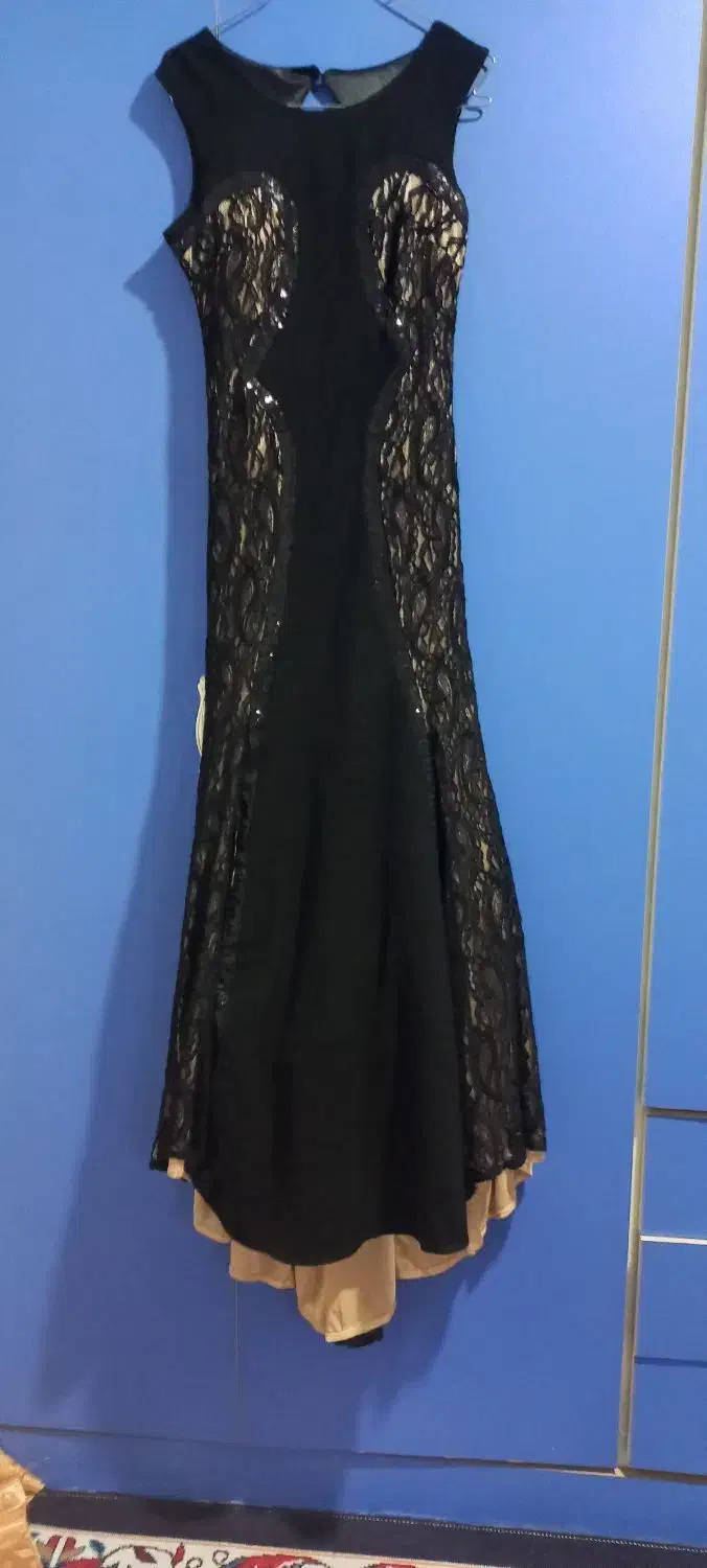 لباس مجلسی دنباله دار سایز ۴۰|لباس|اندیمشک, |دیوار