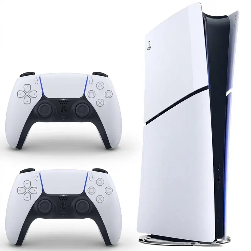 ps5 slim 2 دسته|کنسول، بازی ویدئویی و آنلاین|دزفول, |دیوار