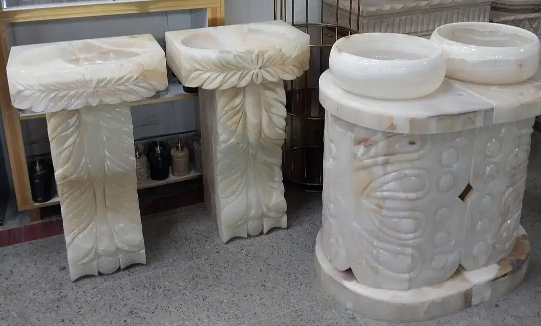 روشویی سنگی ومرمر|لوازم سرویس بهداشتی|کرمانشاه, |دیوار