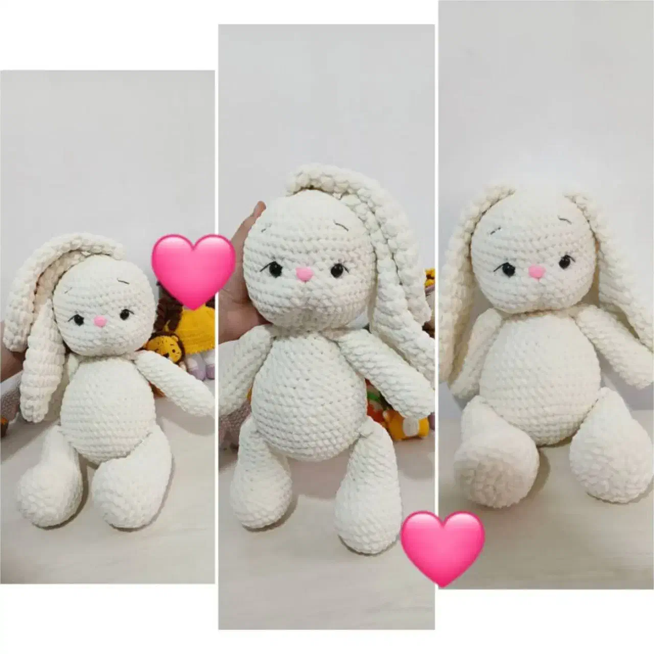 عروسک دست ساز کیوت و پینترستی|اسباب‌بازی بچه|شیراز, کوشک میدان|دیوار