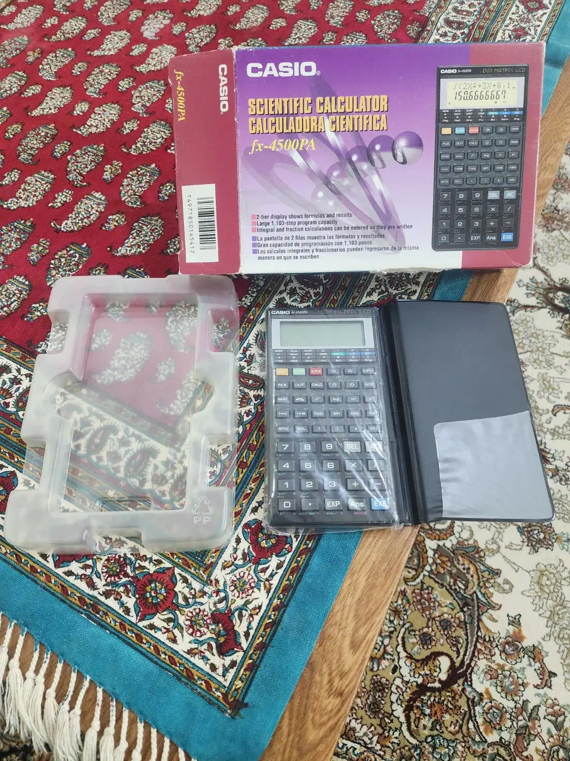 ماشین حساب مهندسی CASIO مدلFX-4500PA|لوازم التحریر|شیروان (خراسان), |دیوار