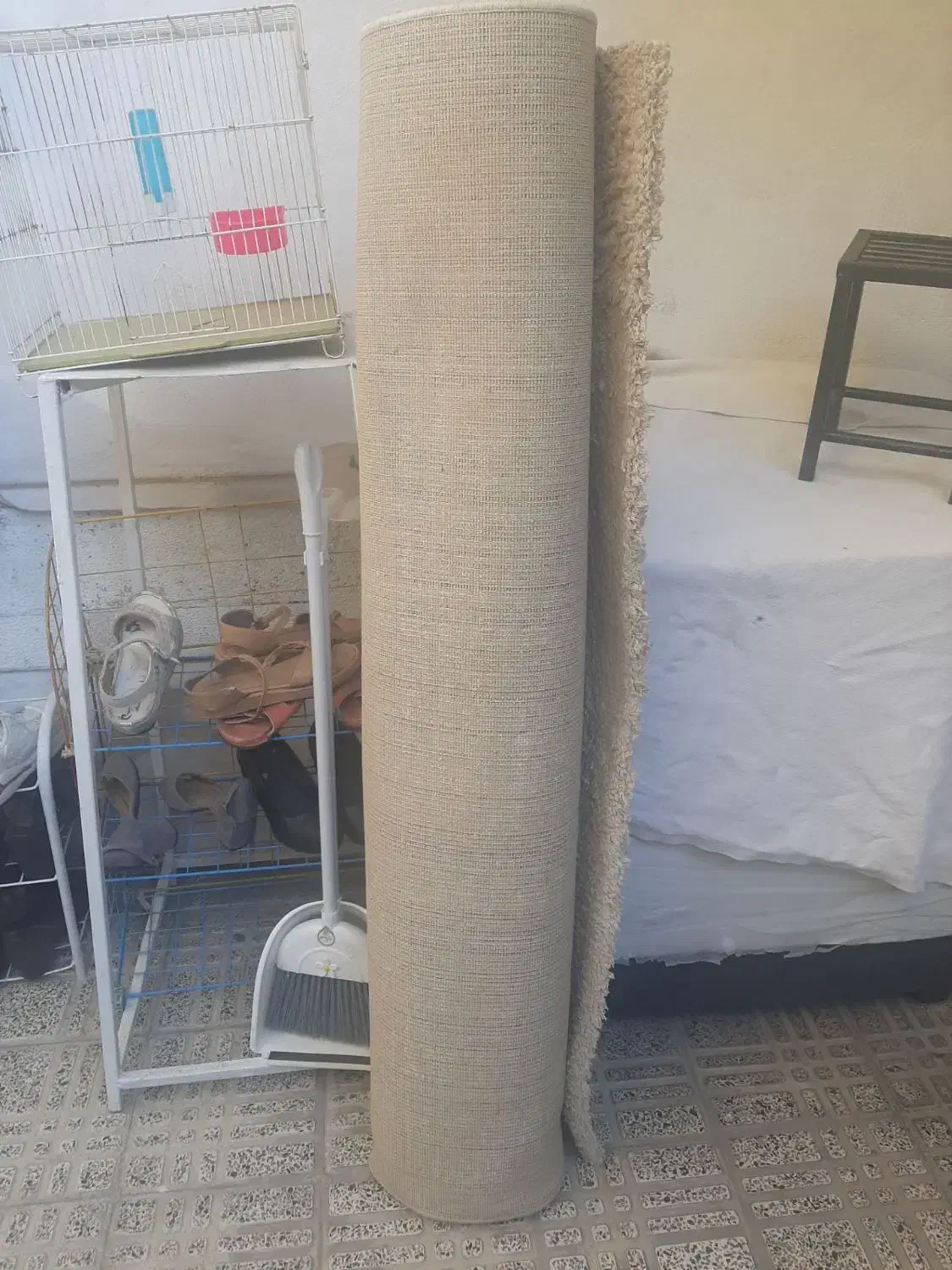 گلیم فرش ۴متری|گلیم، جاجیم، گبه|بروجرد, |دیوار