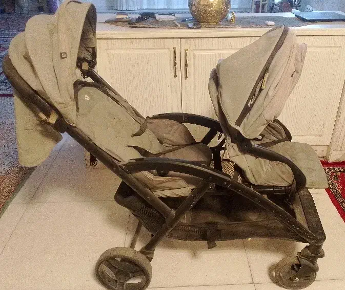 کالسکه بچه دوقلو|کالسکه و لوازم جانبی|مشهد, ابوذر|دیوار