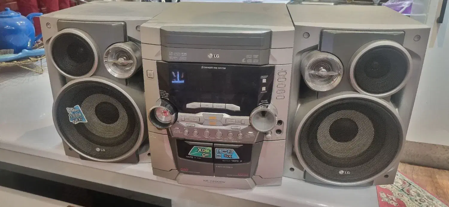 ضبط صوت LG دوباند سی دی خور|سیستم صوتی خانگی|اصفهان, آبشار|دیوار
