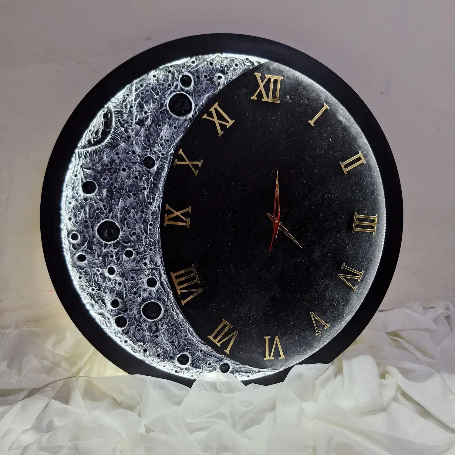 ساعت حلال ماه|ساعت دیواری و تزئینی|اسلامآباد غرب, |دیوار