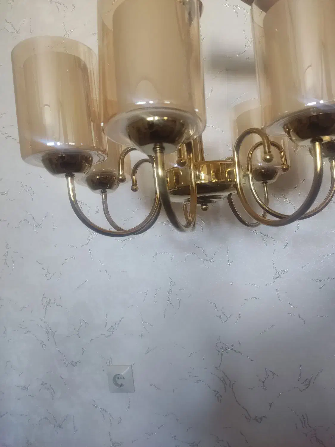 دو عدد لوستر|لوستر و چراغ آویز|تبریز, |دیوار