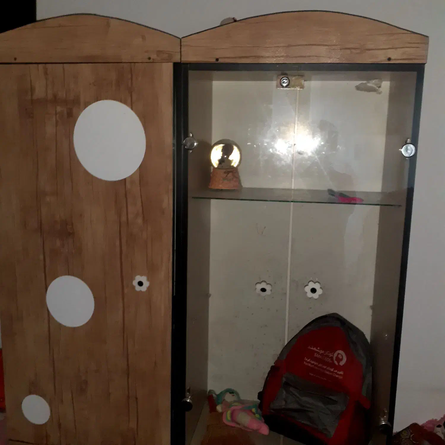 کمد وتخت بچه|تخت و سرویس خواب|قم, شهرک مهدیه (مدرس)|دیوار