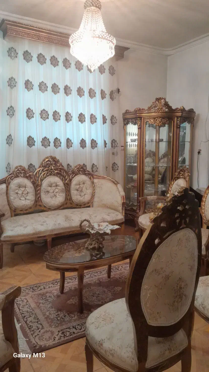 مبلمان ۹نفره غذاخوری ۸نفره|مبلمان خانگی و میز عسلی|فومن, |دیوار