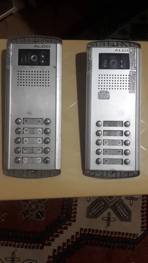 آیفون تصویری آلدو با دوپنل با تمام تجهیزات|صوتی و تصویری|تهران, سجاد|دیوار