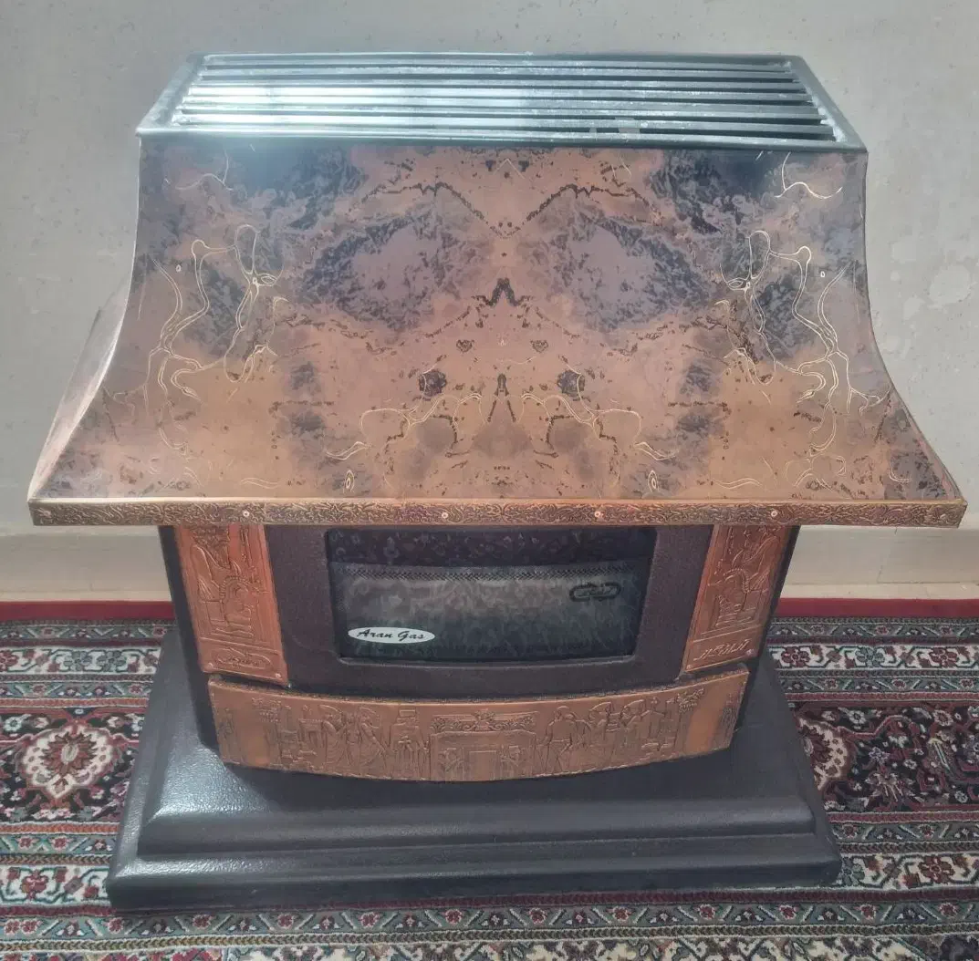 بخاری شومینه درحدنو|بخاری، هیتر، شومینه|گرمسار, |دیوار