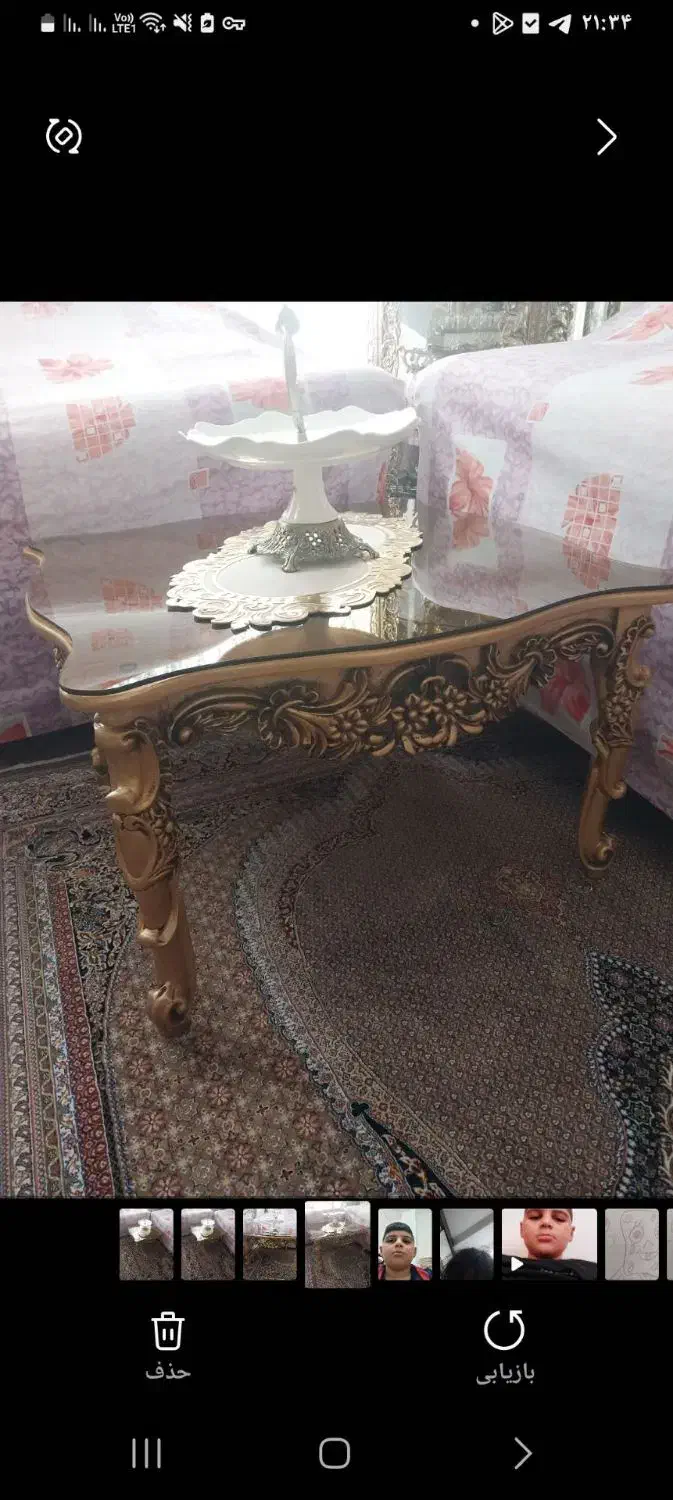 جلو مبلی دو عدد|مبلمان خانگی و میز عسلی|خوی, |دیوار