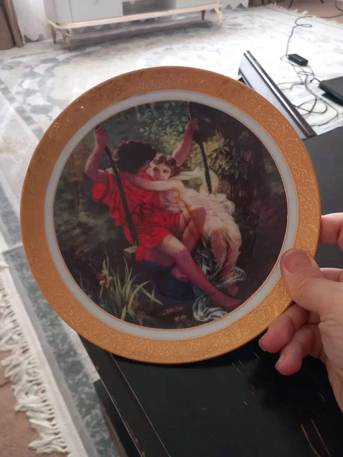 بشقاب دکوری زیبا|ظروف سرو و پذیرایی|اردبیل, |دیوار