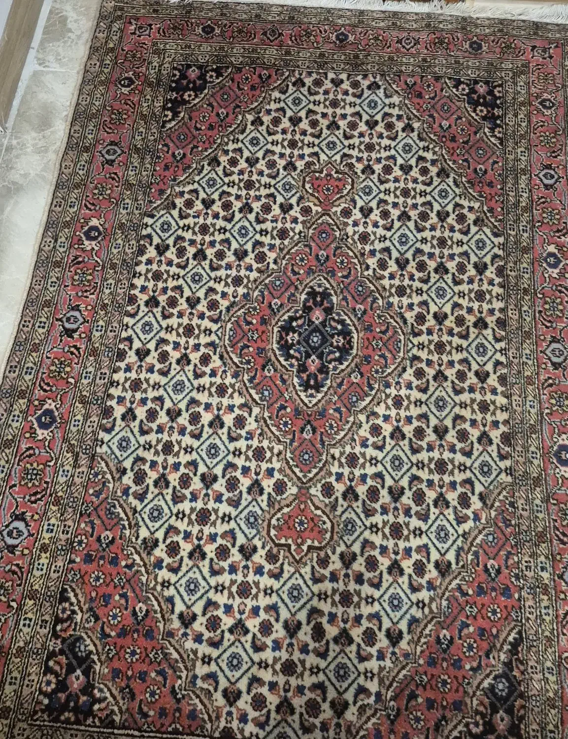 فروش فرش دستبافت ذرع و نیم دو عدد|فرش|اردبیل, |دیوار