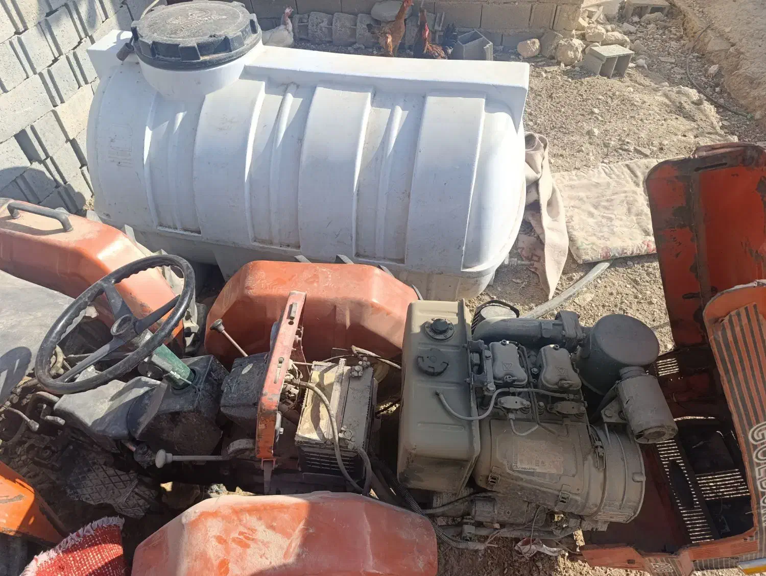 فروش تراکتور کمر شکن باغی.مدل 83238.|ماشین‌آلات صنعتی|سیمکان, |دیوار