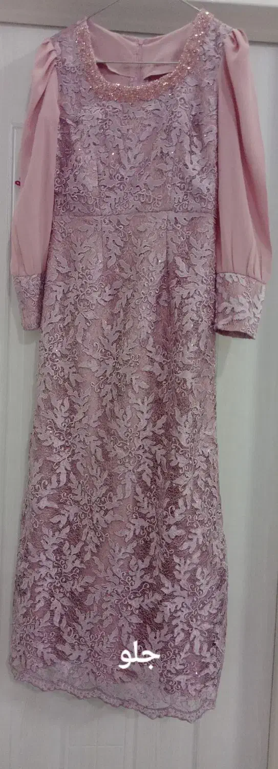 پیراهن حنابندان جنس گیپور و کرپ جنس خوب.|لباس|تربت‌حیدریه, کلاته توکلی|دیوار