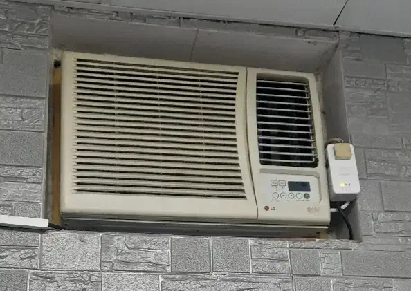 کولر پنجره ای ال‌جی گلد|کولر گازی و فن‌کوئل|رشت, نخودچر|دیوار