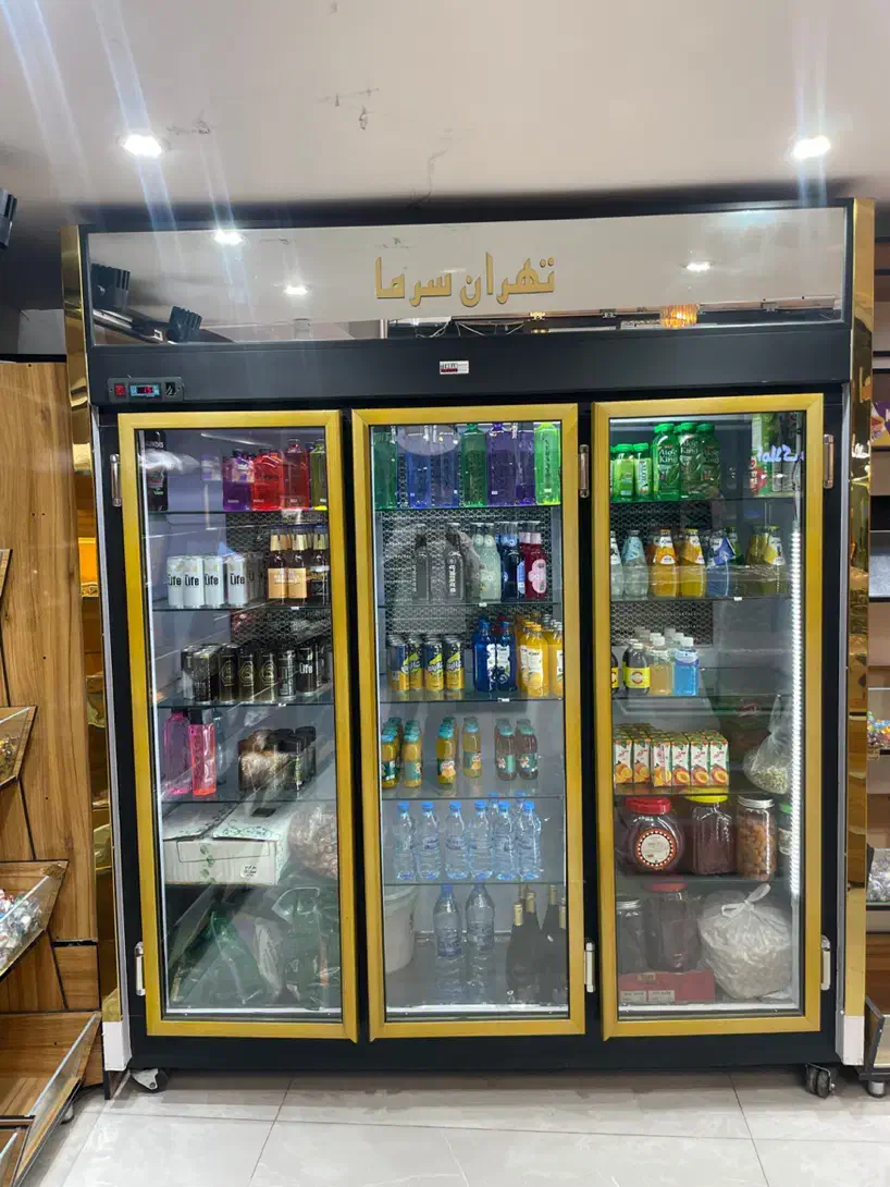 بخچال ویترینی سه درب|فروشگاه و مغازه|شیروان (خراسان), |دیوار