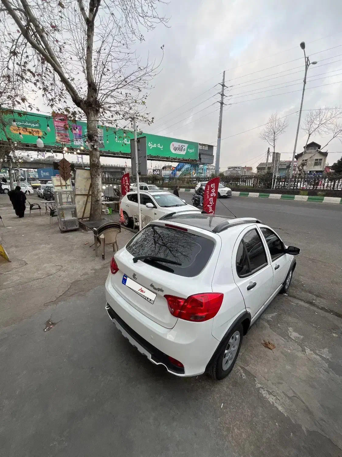 کوییک R سفید مشکی|خودرو سواری و وانت|رشت, تازه آباد|دیوار