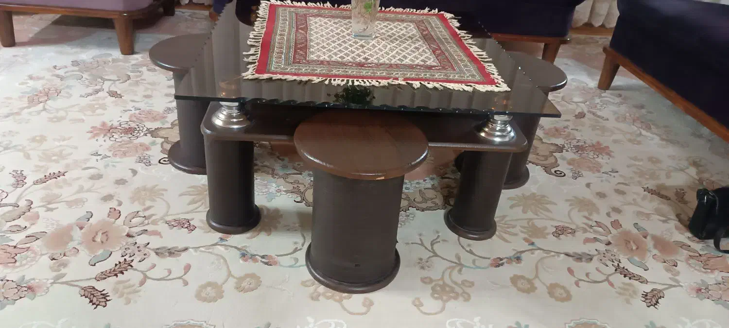 میز جلو مبلی|مبلمان خانگی و میز عسلی|مبارکه, |دیوار