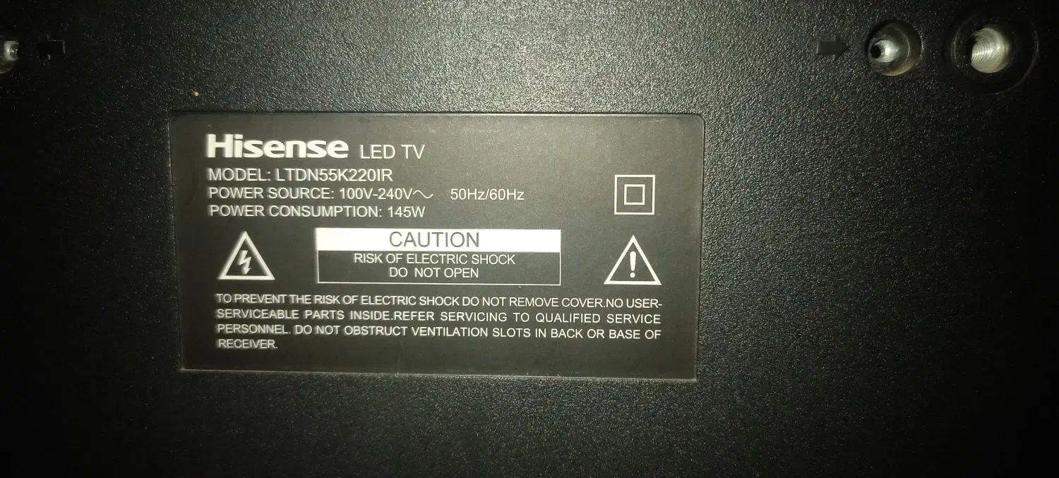 تلویزیون هایسنس 55اینچ|تلویزیون و پروژکتور|بابکان, |دیوار