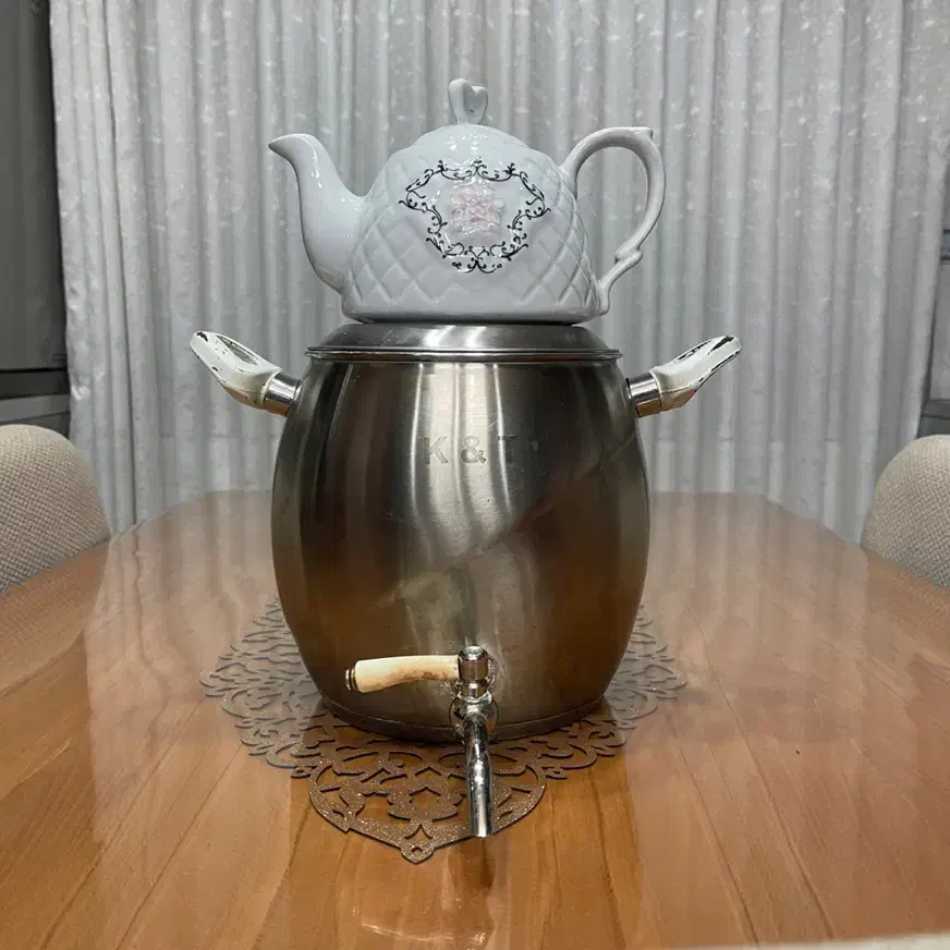 کتری قوری شیردارk&T|قوری، کتری، قهوه‌ساز دستی|تهران, ابوذر|دیوار