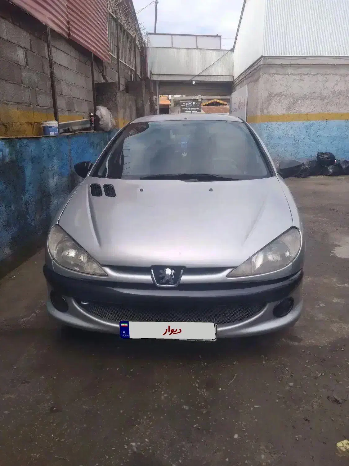 ۲۰۶تیپ۵ 83 nfu|خودرو سواری و وانت|رشت, بیجارپس|دیوار