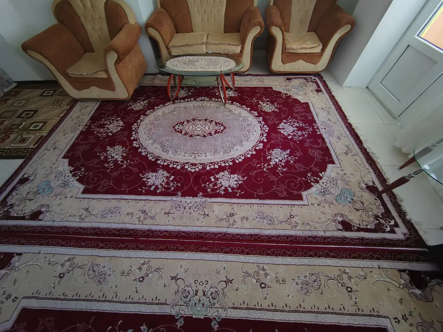 مبل راحتی ۷ نفره|مبلمان خانگی و میز عسلی|کنگاور, |دیوار