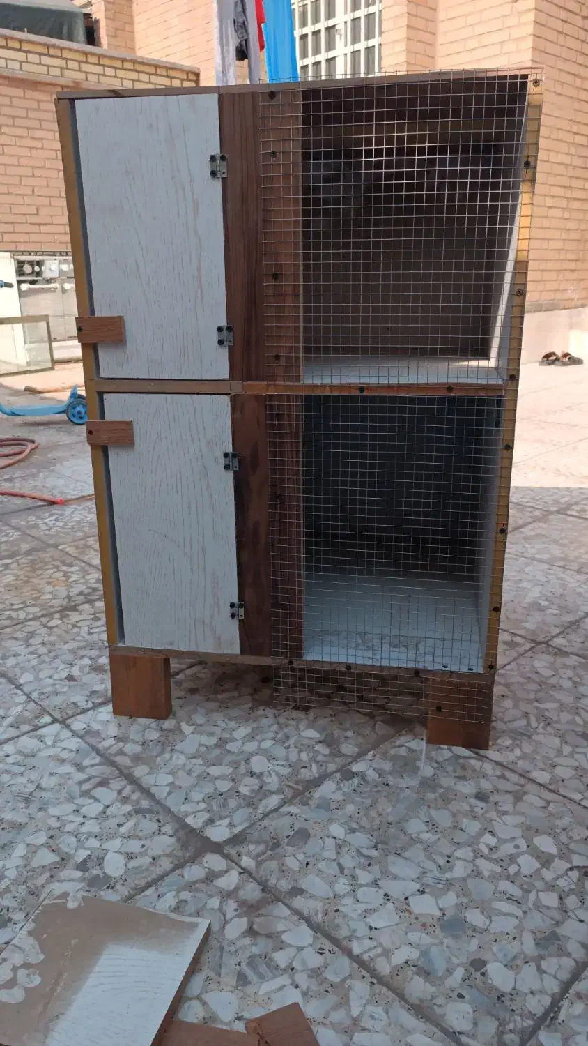 قفس دو طبقه|لوازم جانبی حیوانات|اهواز, کوی صادقیه|دیوار