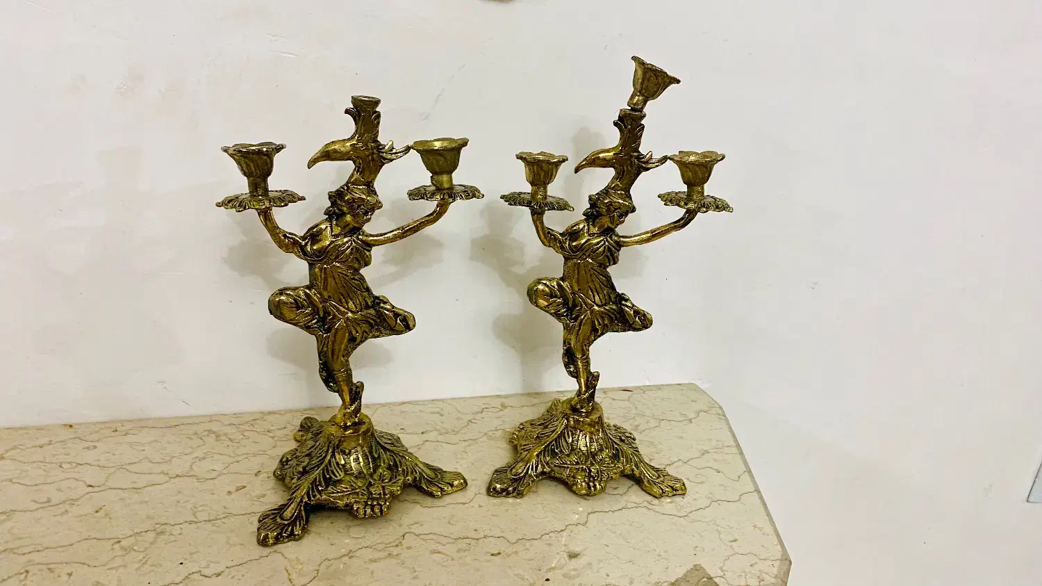 اینه کنسول برنجی|بوفه، ویترین، کنسول|پاکدشت, پاکدشت (مامازند)|دیوار