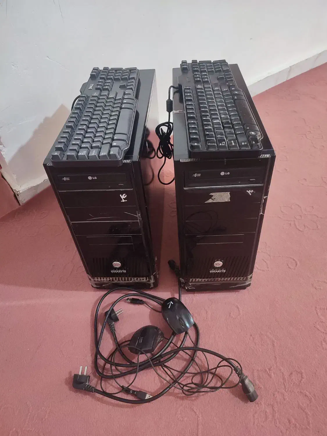 فروش دوعدد کیس کامپیوترسالم|رایانه رومیزی|قشم, |دیوار