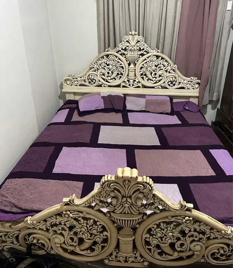 سرویس خواب تمام چوب|تخت و سرویس خواب|مشهد, هنرستان|دیوار