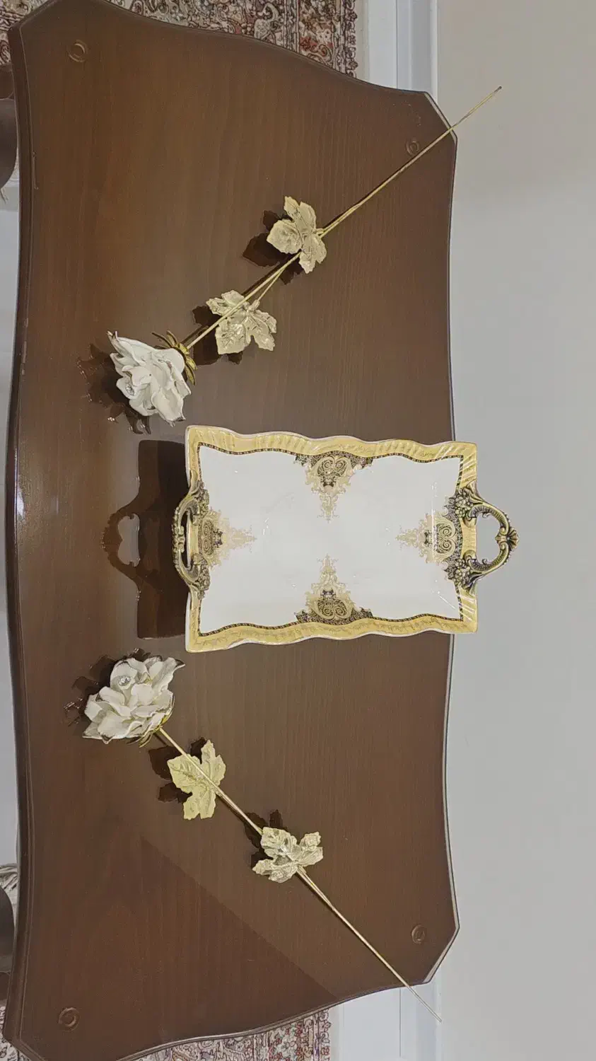 ظروف پذیرایی پایه دسته زینک خاتم اشرافی ۱۵۱|ظروف سرو و پذیرایی|مشهد, کوشش|دیوار