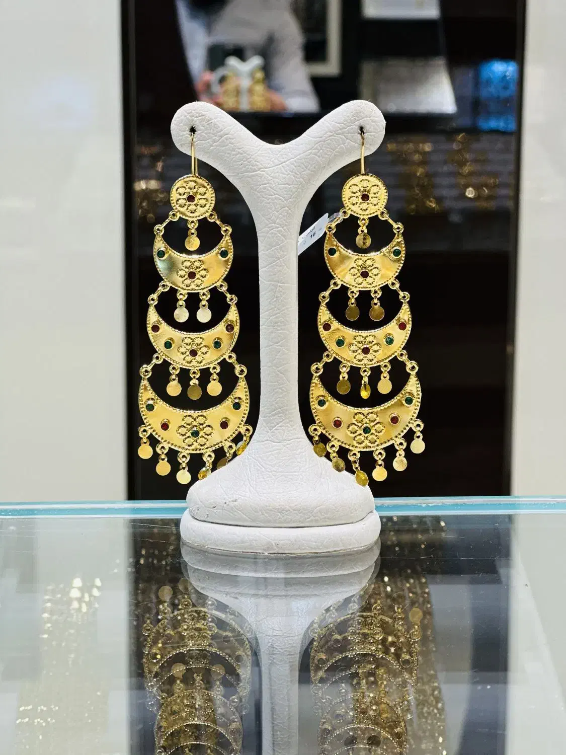 گوشواره ماهک طلا|جواهرات|بندرعباس, |دیوار