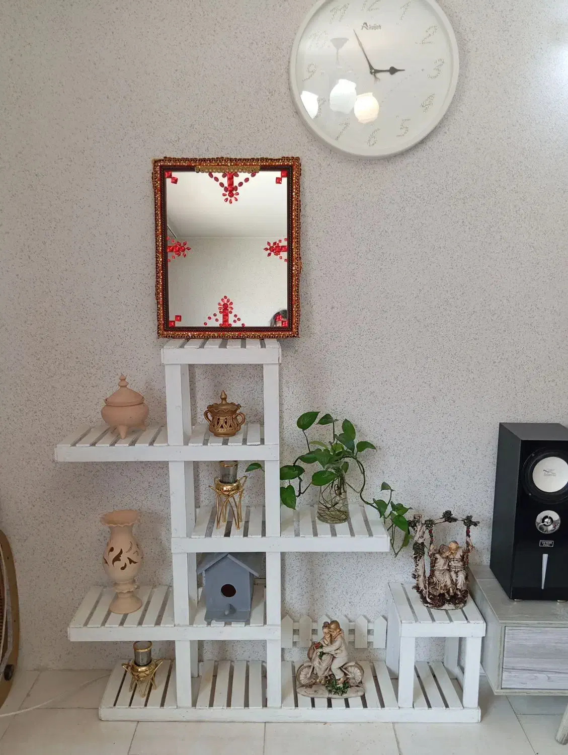 استند|کتابخانه، شلف، قفسه‌های دیواری|ماهدشت, |دیوار