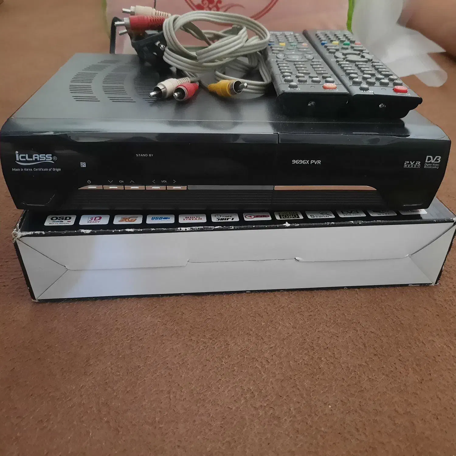 گیرنده و دی وی دی پلی|پخش‌کننده DVD و ویدیو|اصفهان, خانه اصفهان|دیوار