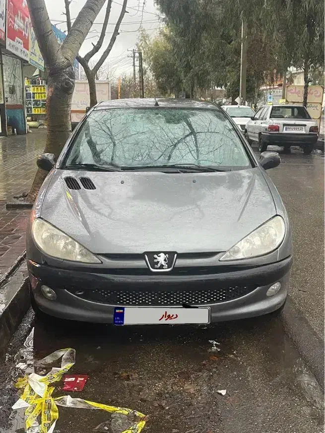 پژو ۲۰۶ تیپ ۲ مدل ۸۹|خودرو سواری و وانت|ساری, |دیوار