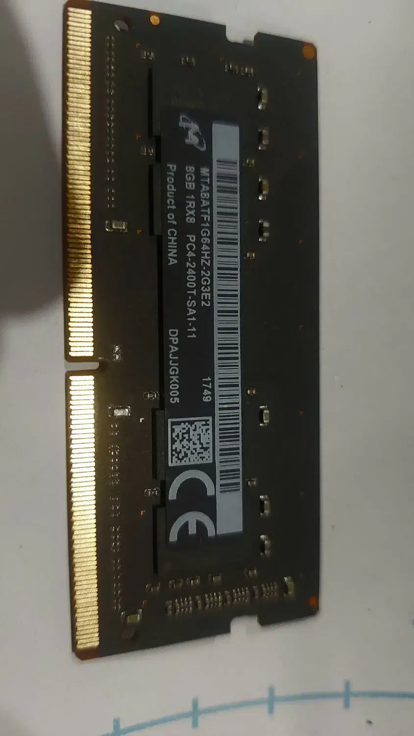 رم لپ تاپ آیمک   iMac DDR4 2400 8GB|قطعات و لوازم جانبی رایانه|تهران, ارامنه|دیوار