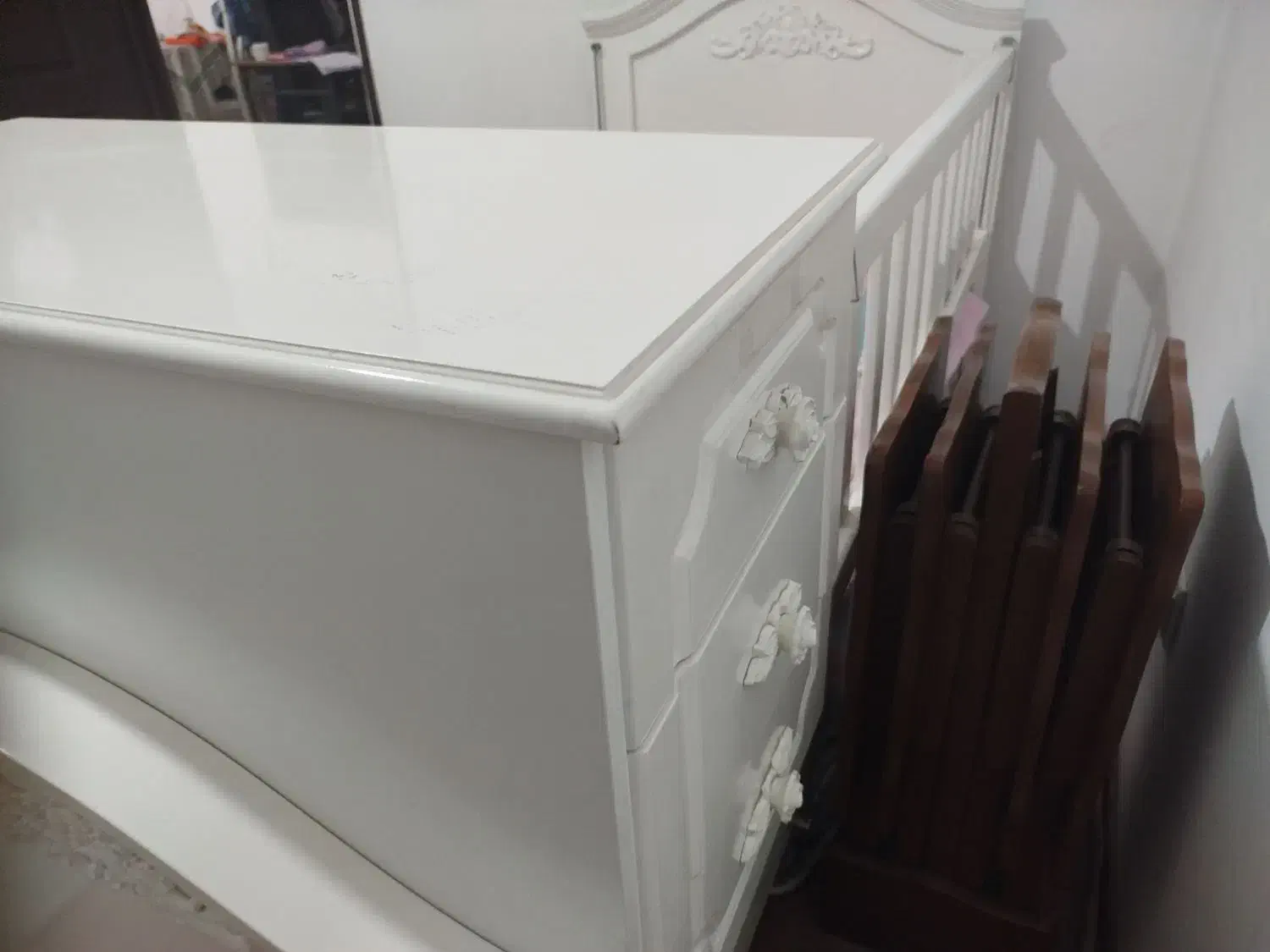 تخت خواب کودک و نوجوان حفاظ دار بدون تشک|تخت و سرویس خواب|گنبد کاووس, |دیوار