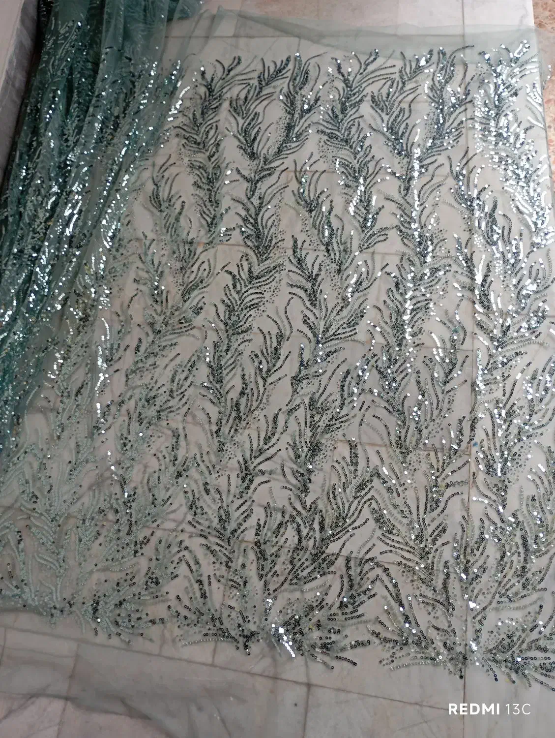 گیپور شاخه ای یک طرف حاشیه ای|لوازم خیاطی و بافتنی|رشت, کوی حسینی|دیوار