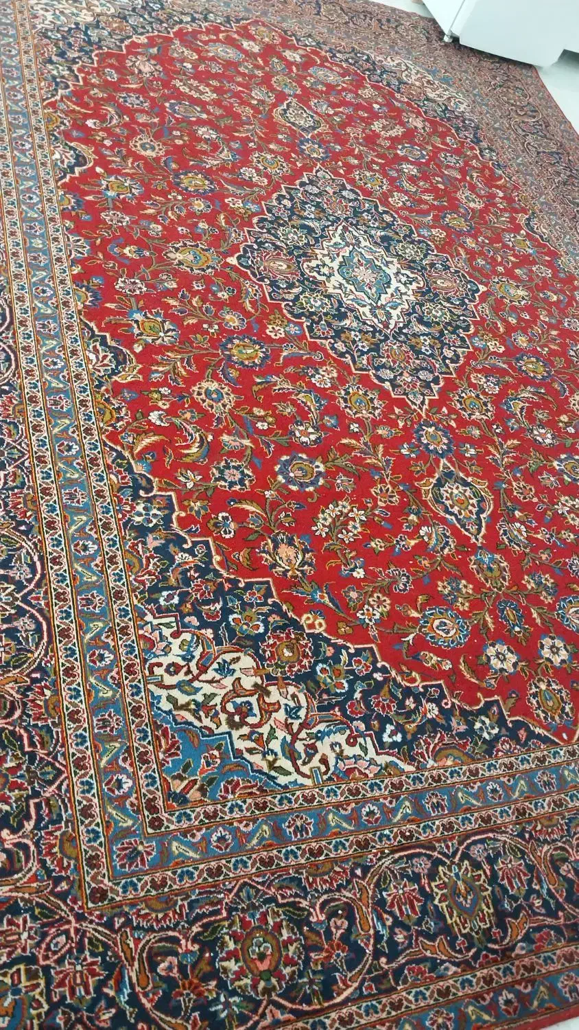 دو تخته فرش دستباف کاشان ۱۲ متری|فرش|تهران, علی‌آباد|دیوار