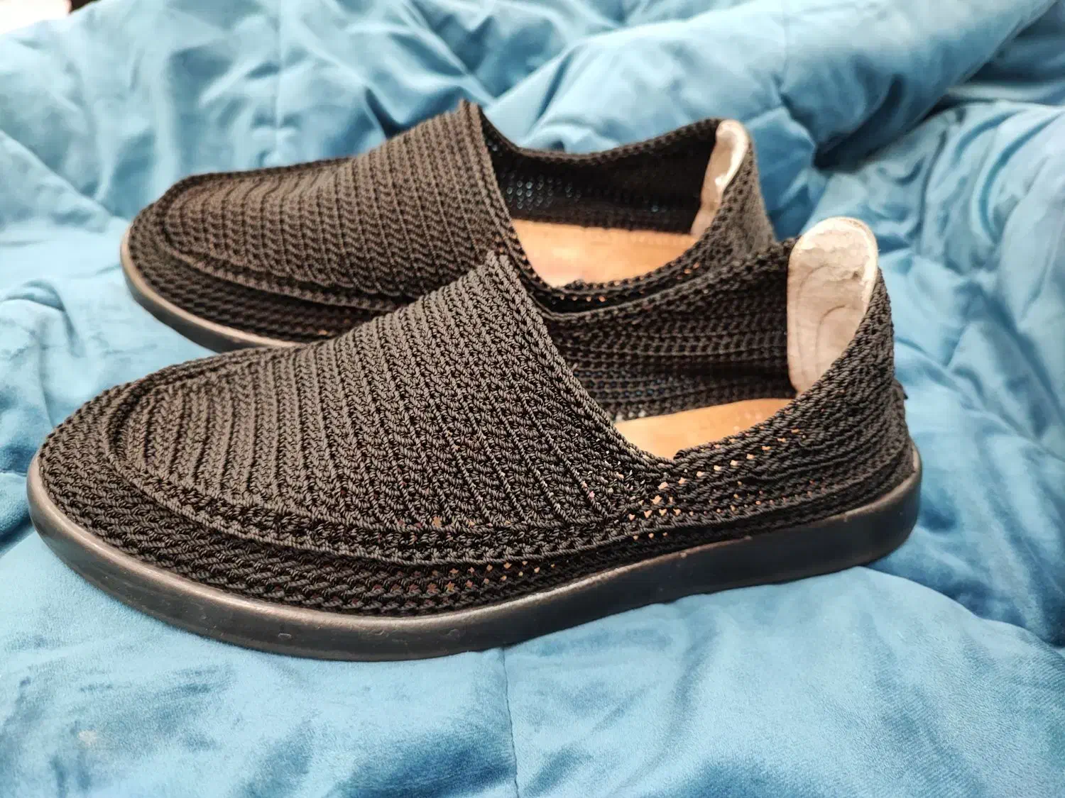 گیوه دستدوز مشکی و سایر رنگها سبک، خنک و سنتی|کیف، کفش، کمربند|بوشهر, |دیوار